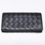 Bottega Veneta Intrecciato Flap Wallet