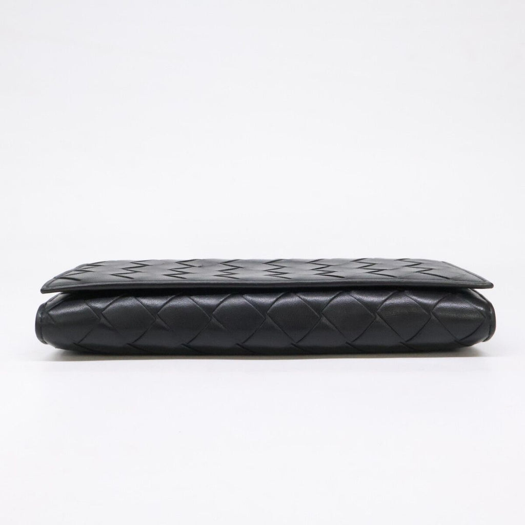 Bottega Veneta Intrecciato Flap Wallet — view 3