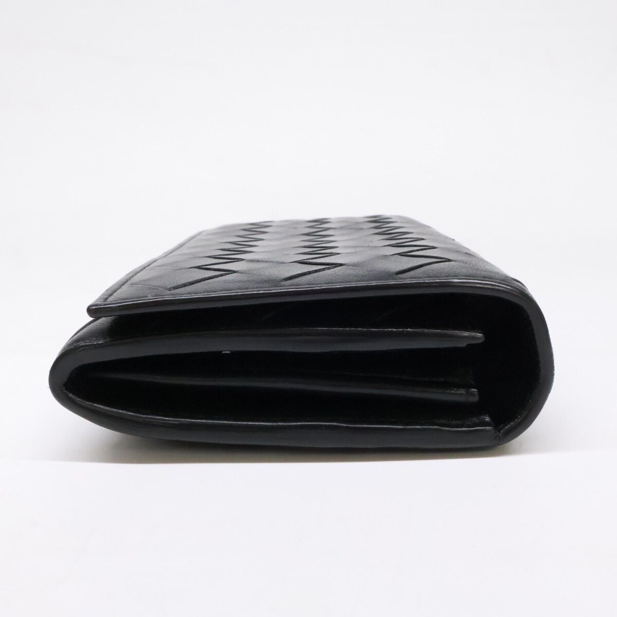 Bottega Veneta Intrecciato Flap Wallet — view 2