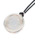 Hermes Series Crude Shell TGM Coin Code Necklace
