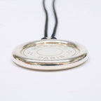 Hermes Series Crude Shell TGM Coin Code Necklace — view 4