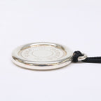 Hermes Series Crude Shell TGM Coin Code Necklace — view 3
