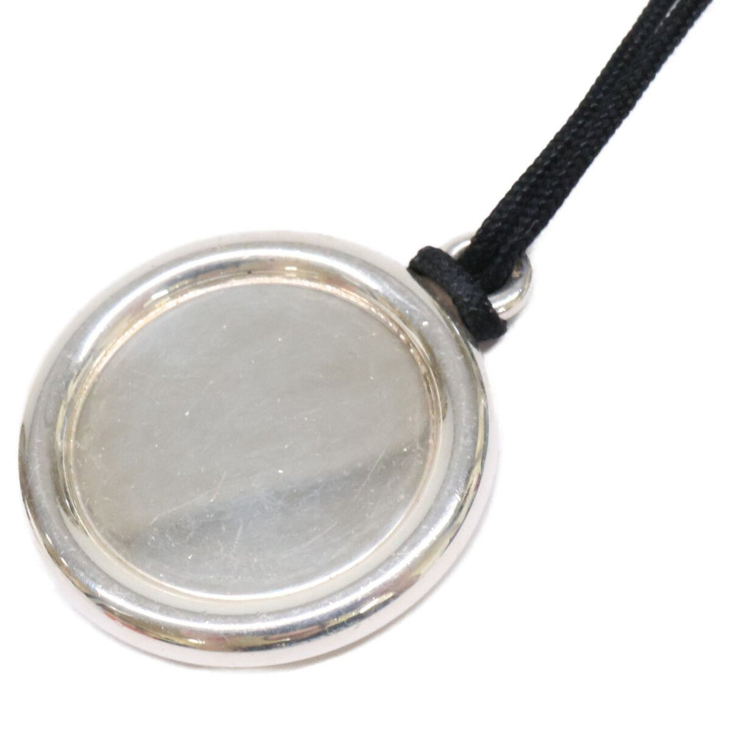 Hermes Series Crude Shell TGM Coin Code Necklace — view 5
