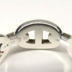 Hermes Ring Chaine D'ancre Enchainee PM 54 Silver — view 6