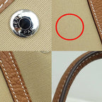 Hermes Bag Garden Party TPM Trench Gold Toile Officier Negonda — view 9