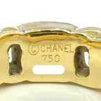 Chanel Chain Ring Peridot 18k Yellow Gold — view 9