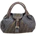 Fendi Tote Zucca Brown — view 2