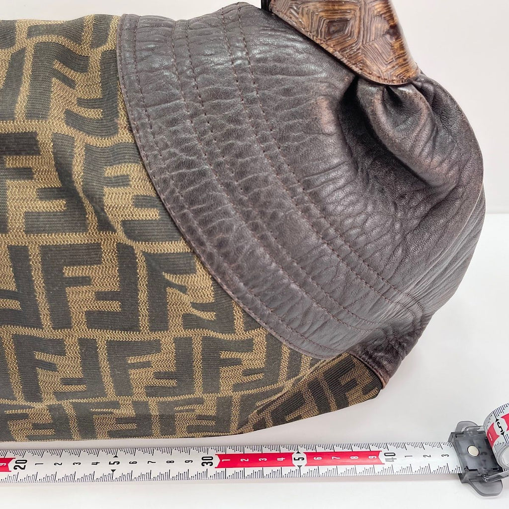 Fendi Tote Zucca Brown — view 4