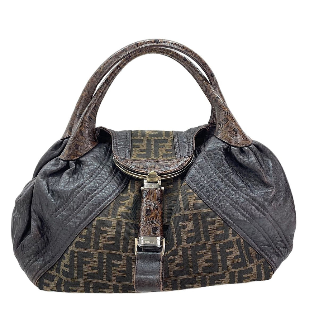 Fendi Tote Zucca Brown