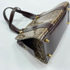 Fendi Handbag Zucchino Brown — view 8