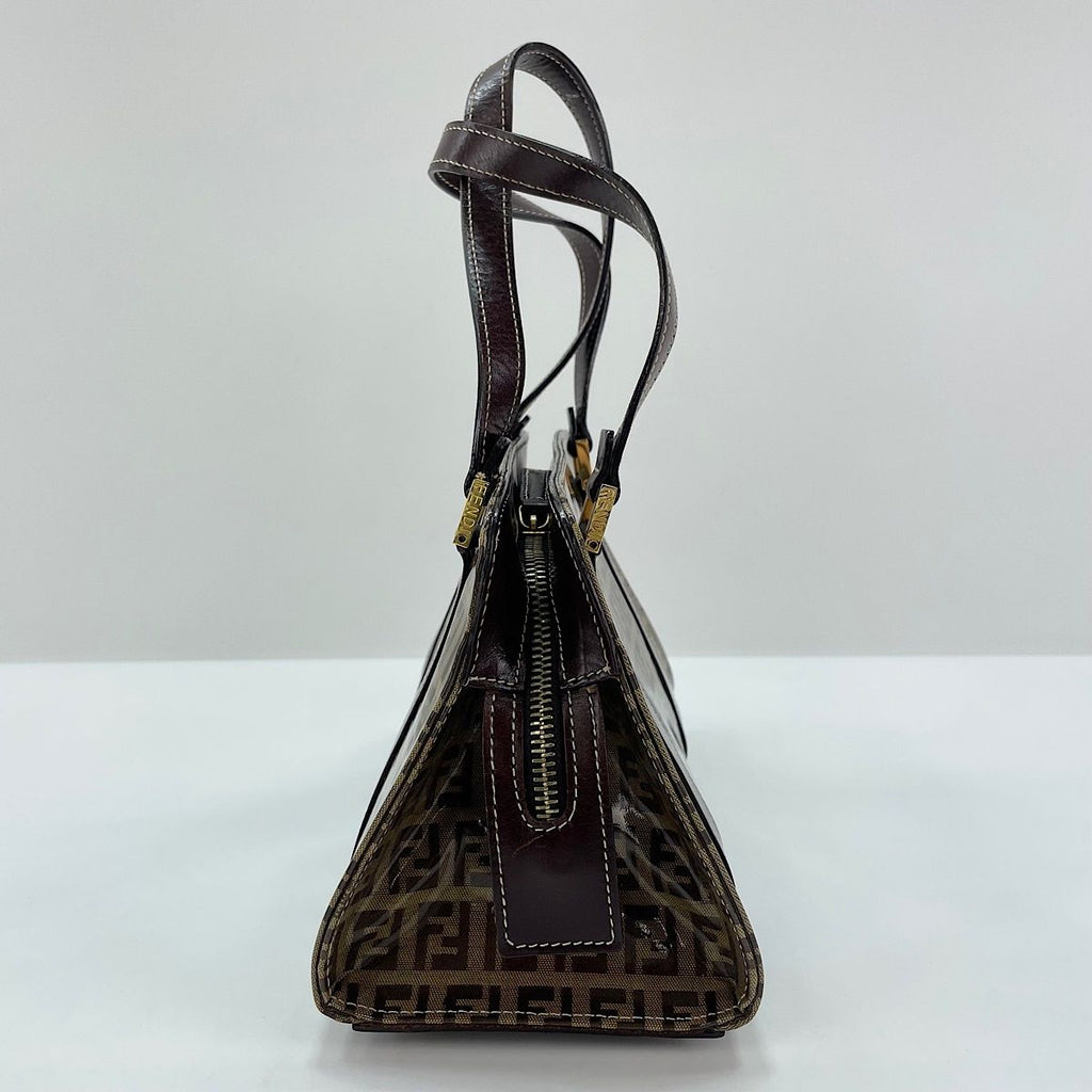 Fendi Handbag Zucchino Brown — view 5