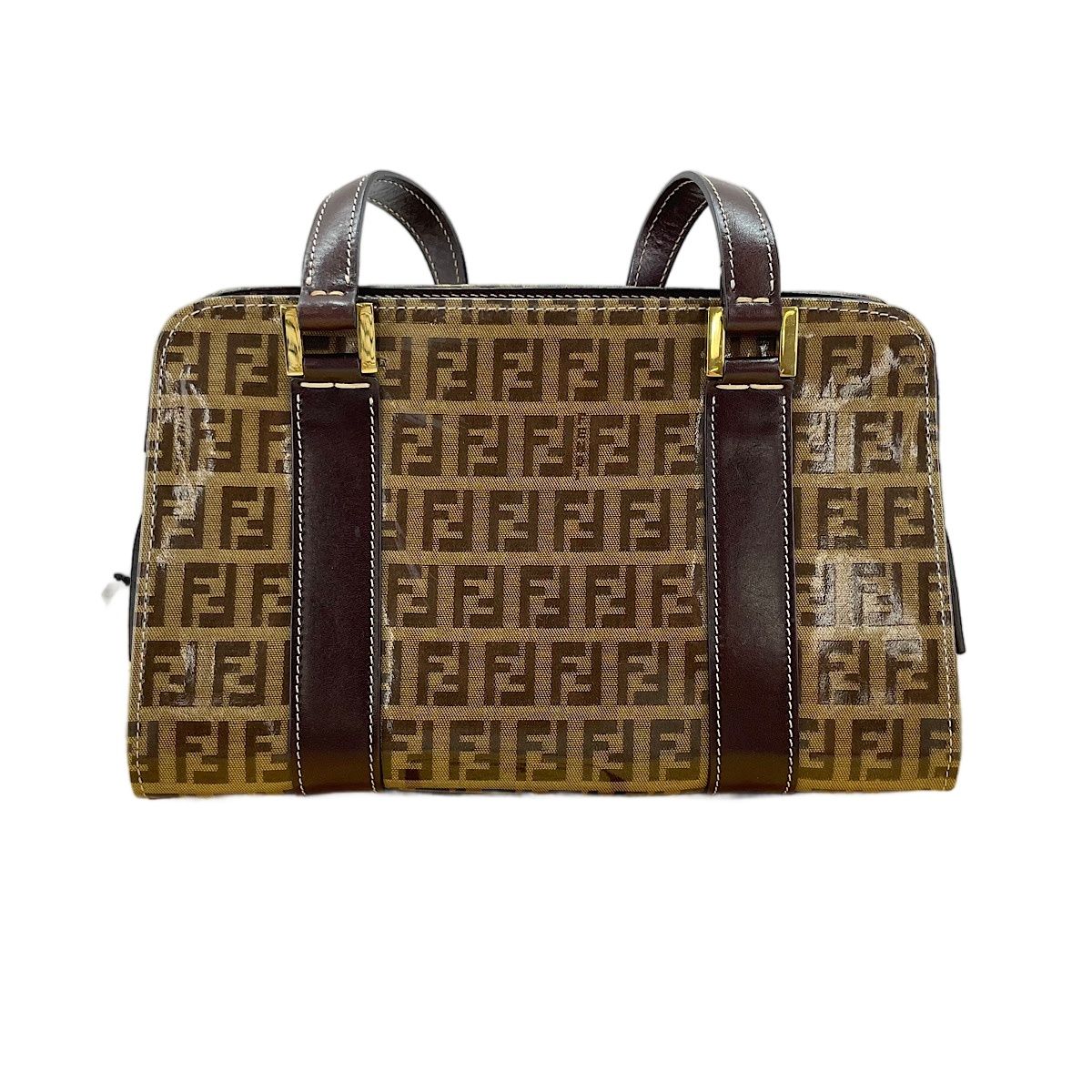 Fendi Handbag Zucchino Brown