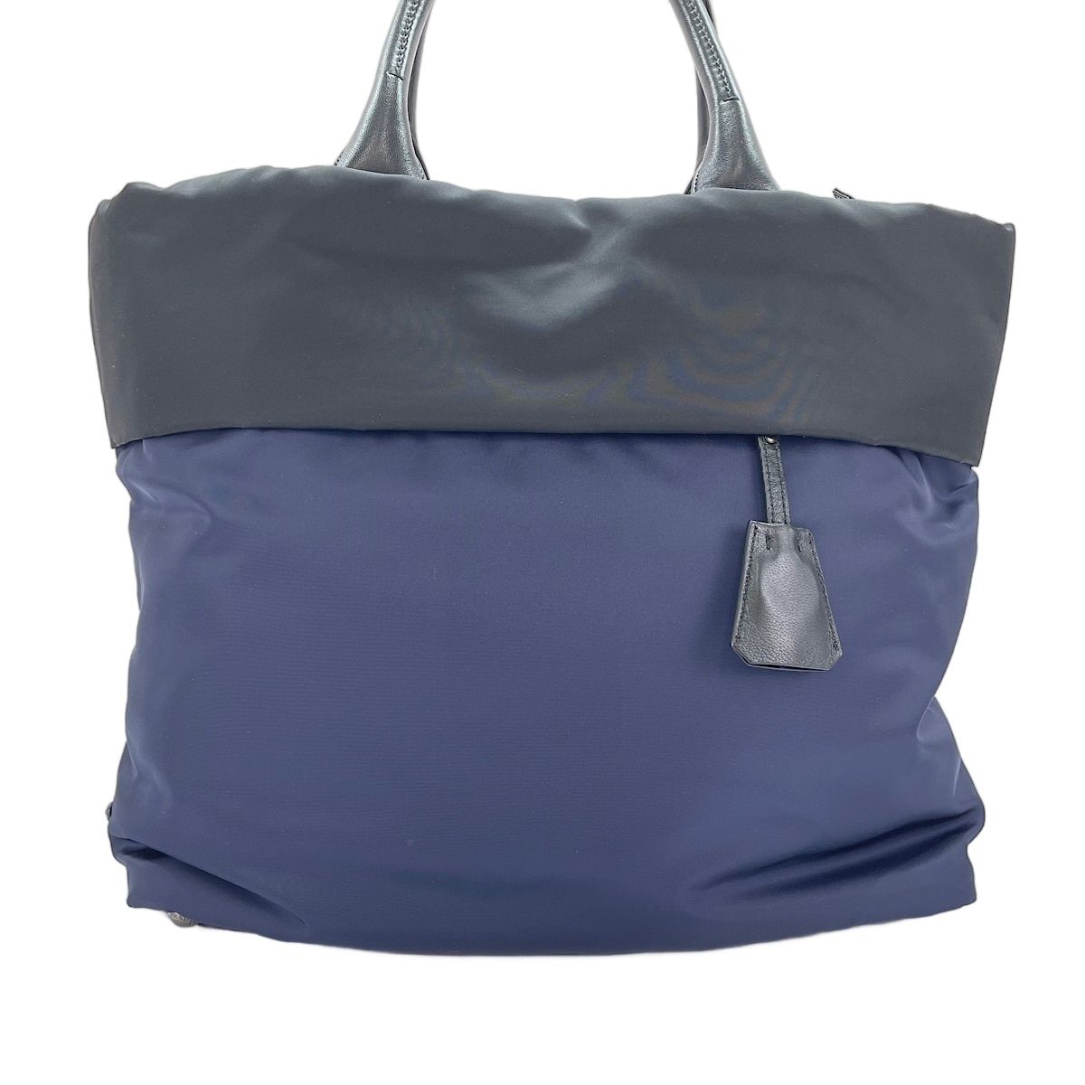 Prada Tote 2-Way Navy — view 2