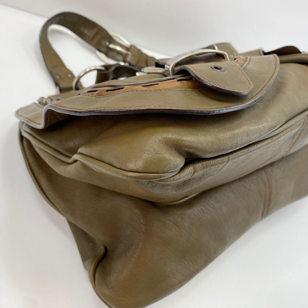 Dior Handbag Gaucho Green — view 9