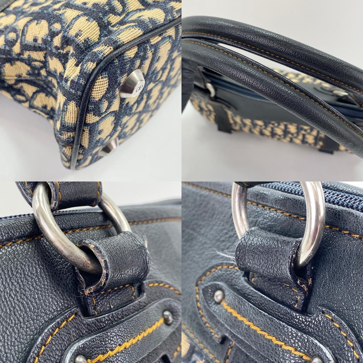 Dior Tote Trotter Navy — view 9