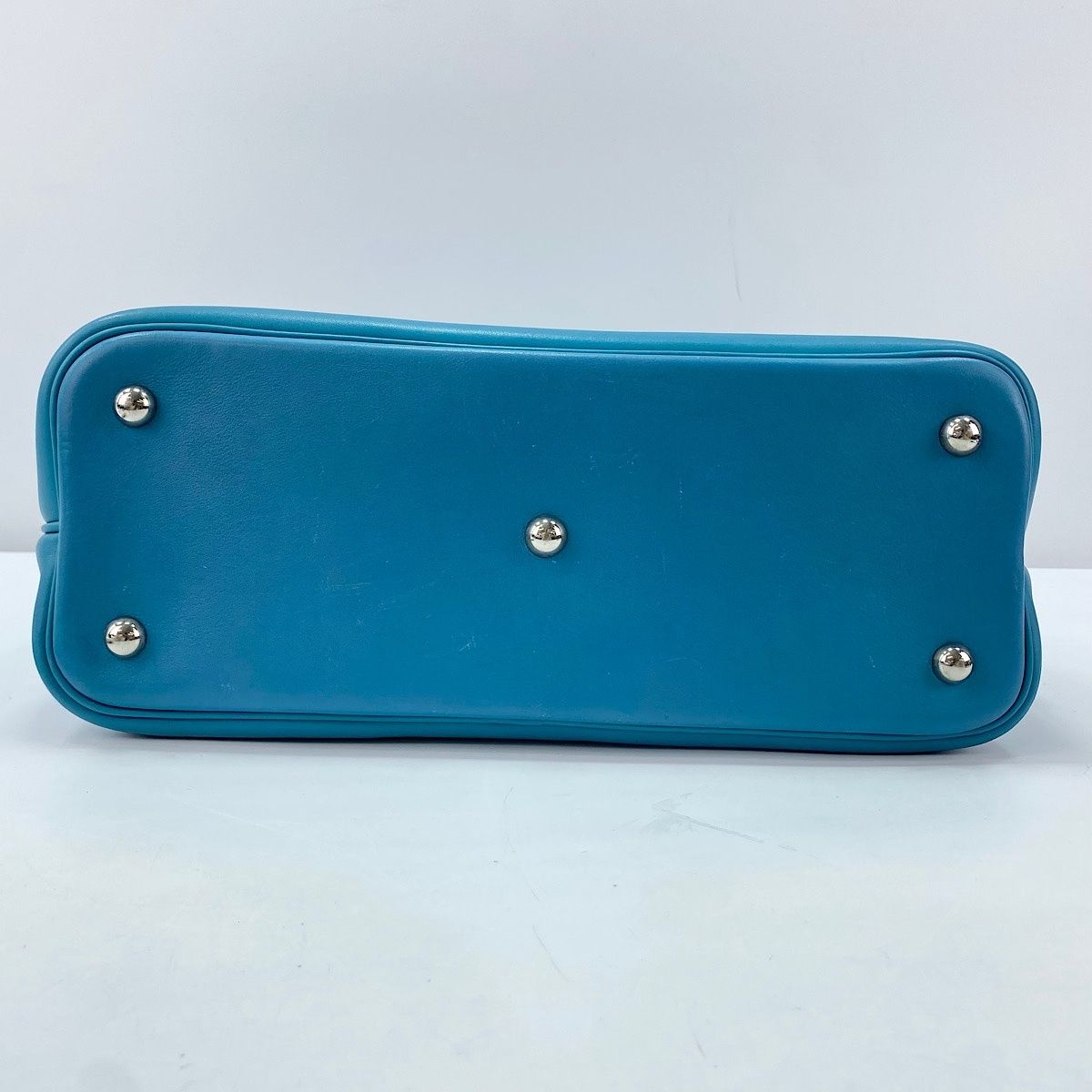 Hermes Handbag Bolide Blue — view 7
