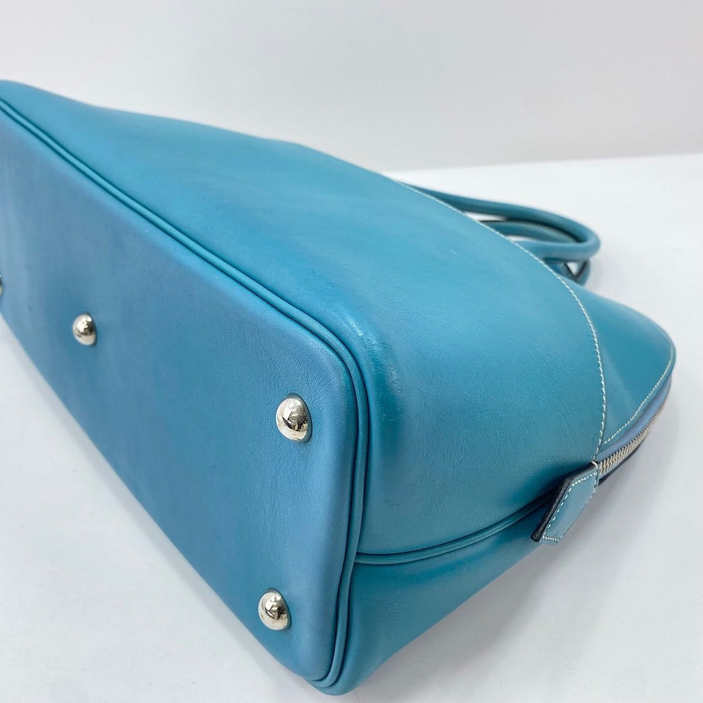 Hermes Handbag Bolide Blue — view 9