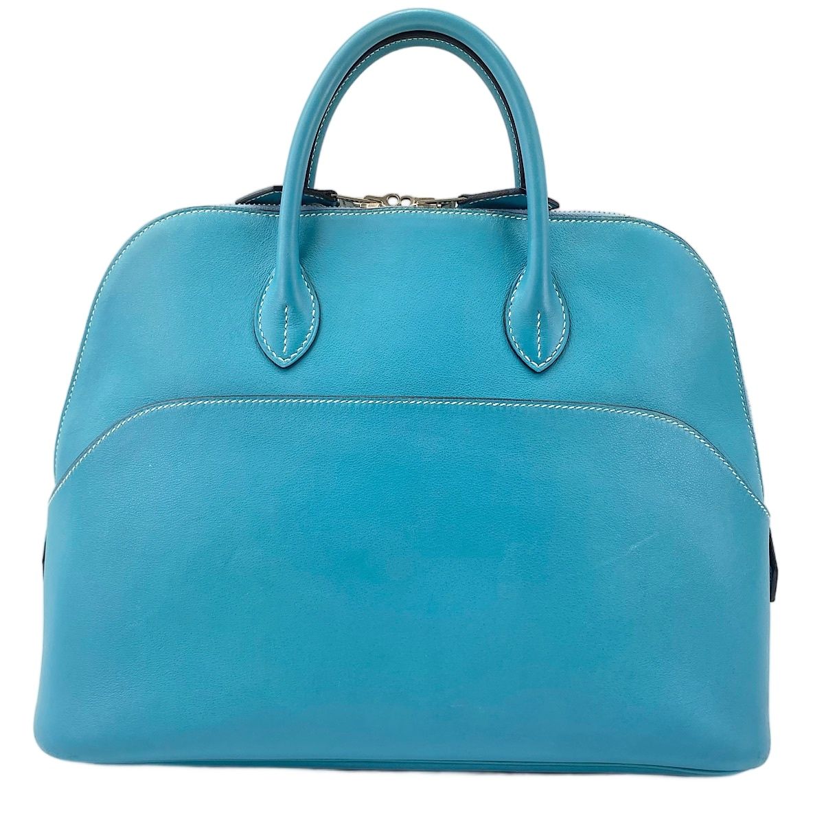 Hermes Handbag Bolide Blue — view 2