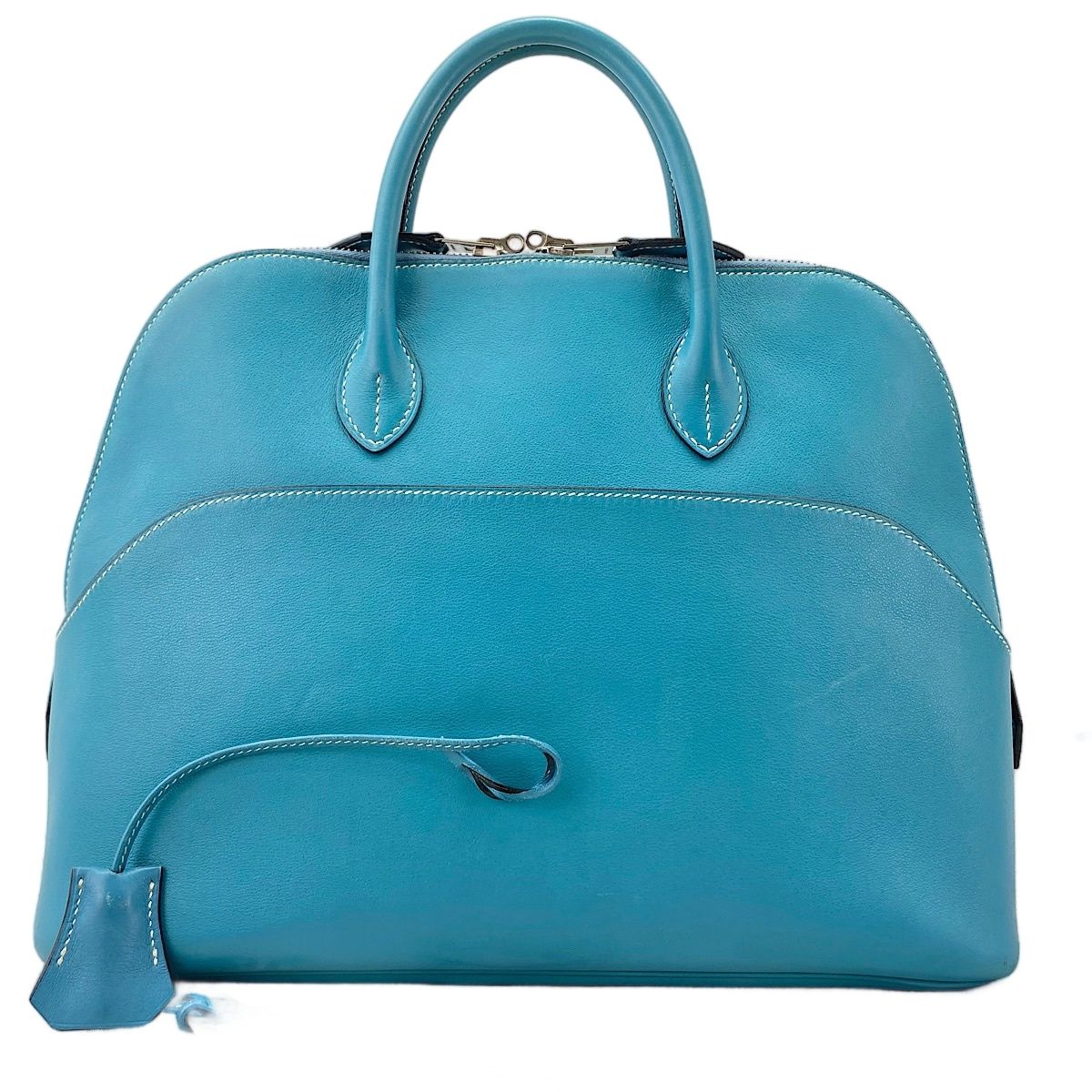 Hermes Handbag Bolide Blue