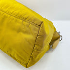 Prada Shoulder Bag Tessuto Nylon Triangle Logo — view 9