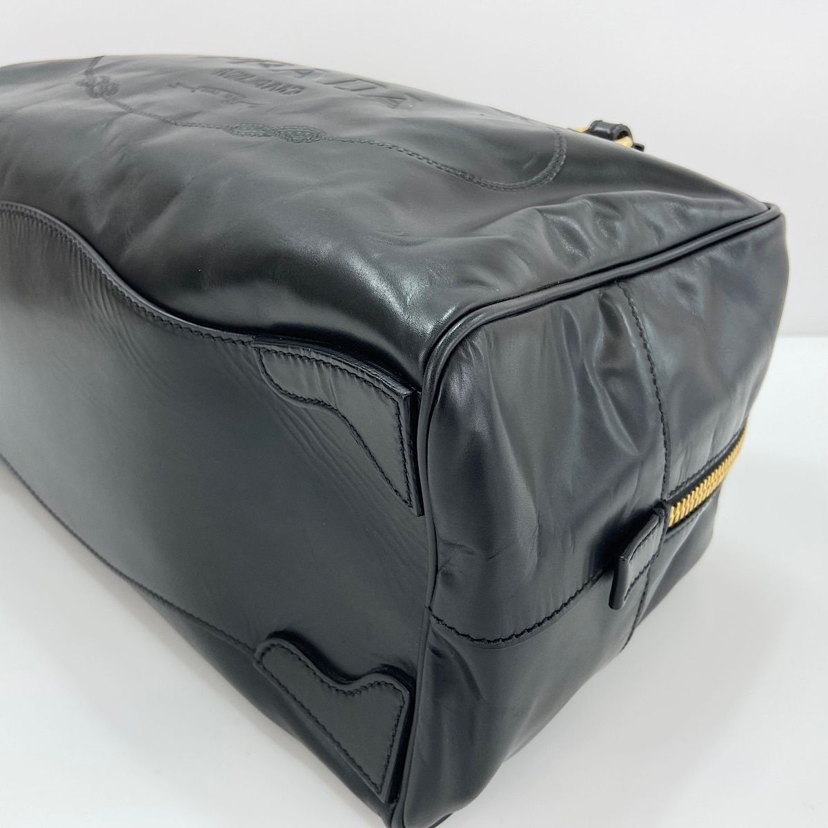Prada Boston Bag Travel Bags Black — view 9