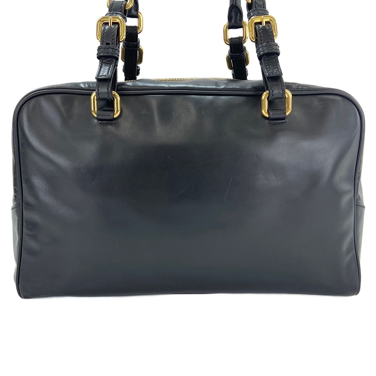 Prada Boston Bag Travel Bags Black — view 3