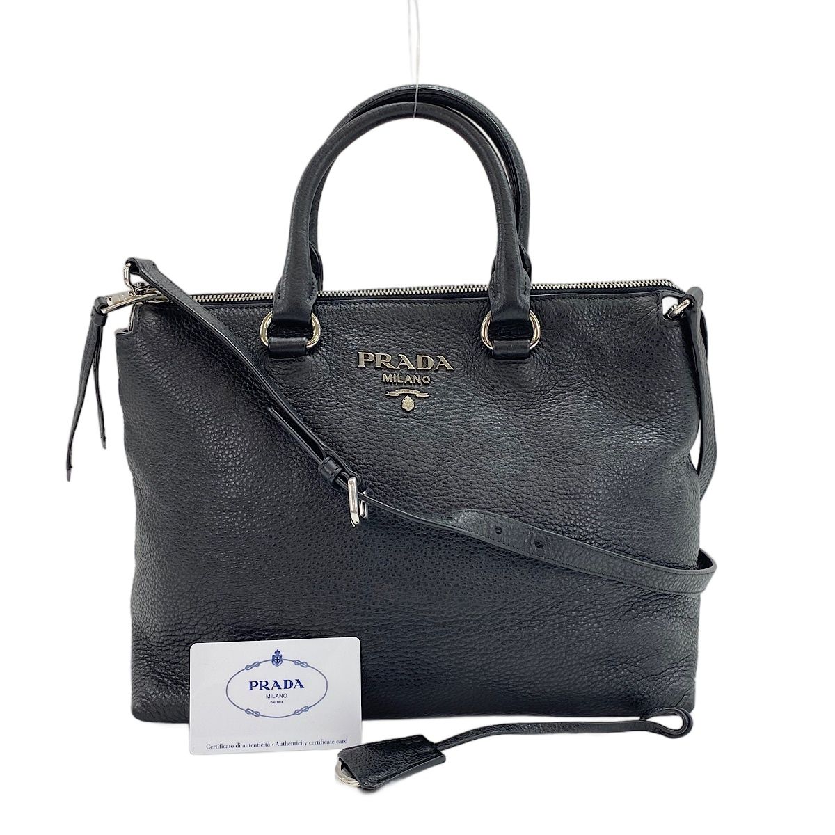 Prada Handbag 2-Way Black