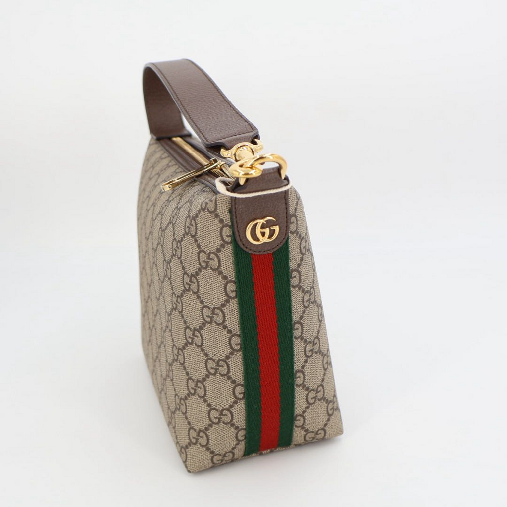 Gucci GG Supreme Ophidia SM Shoulder — view 5