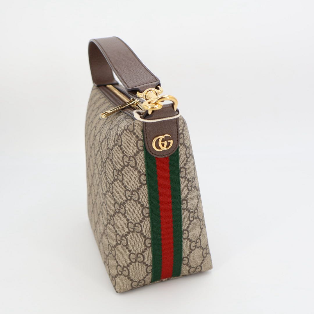 Gucci GG Supreme Ophidia SM Shoulder — view 5
