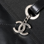 Chanel Tote Bag Paris Biarritz Leather Black — view 5