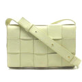 Bottega Veneta Cassette Shoulder Bag Crossbody Maxi Intrecciato Lambskin