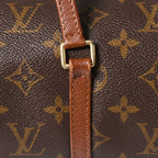 Louis Vuitton Papillon 26 Handbag Monogram Brown Leather Gold Vintage 4 — view 8