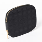 Chanel New Travel Line Multi Pouch CD Case Black CC Logo Nylon Jacquard Fabric — view 3