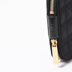 Chanel New Travel Line Multi Pouch CD Case Black CC Logo Nylon Jacquard Fabric — view 5