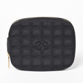 Chanel New Travel Line Multi Pouch CD Case Black CC Logo Nylon Jacquard Fabric