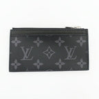 Louis Vuitton Ten Coin Card Holder Taigarama Case Monogram Eclipse Taiga Noir — view 2