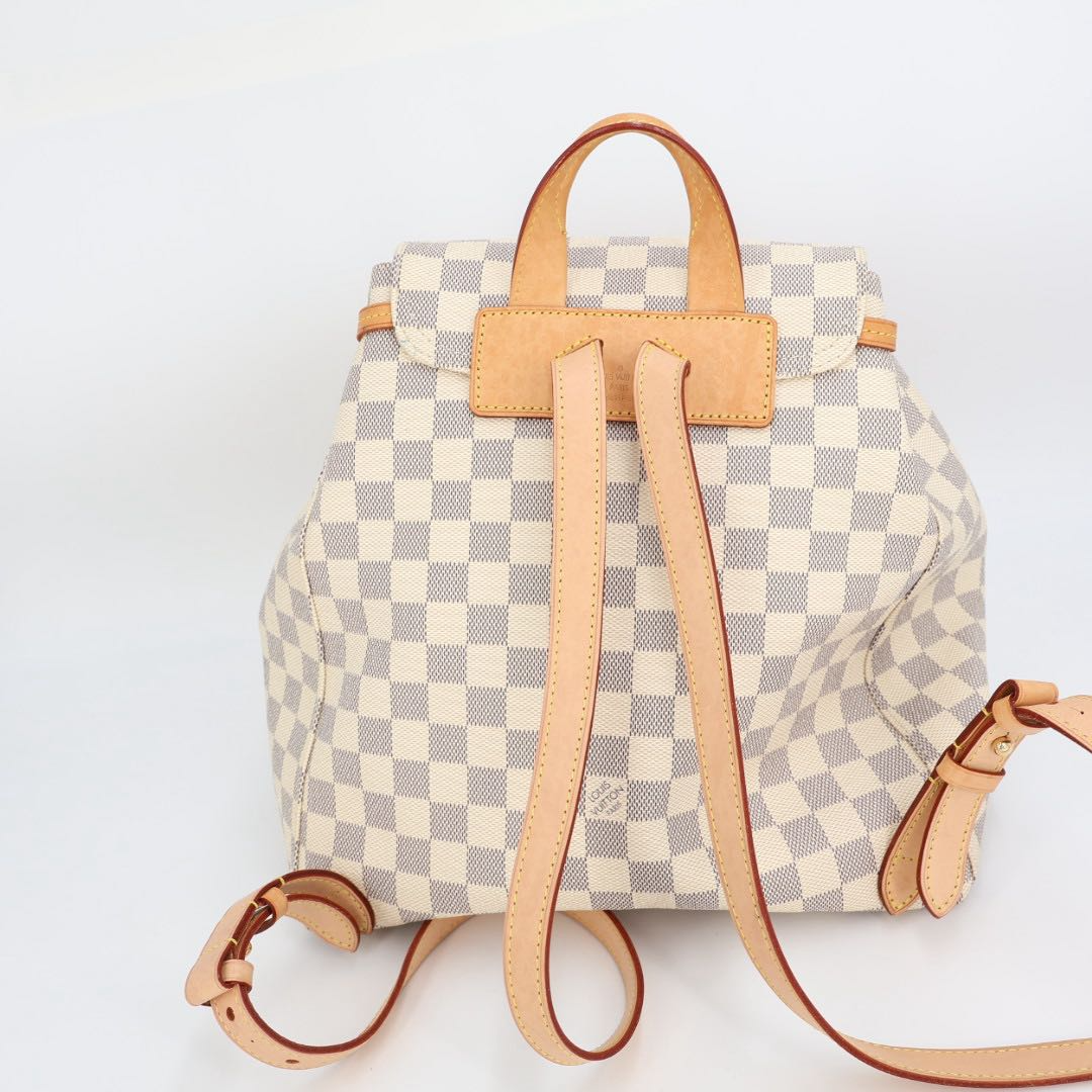 Louis Vuitton Damier Azur Sperone Backpack Shoulder — view 6