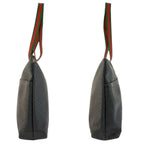 Gucci Vintage Micro GG Sherry Line Black Tote Shoulder — view 8