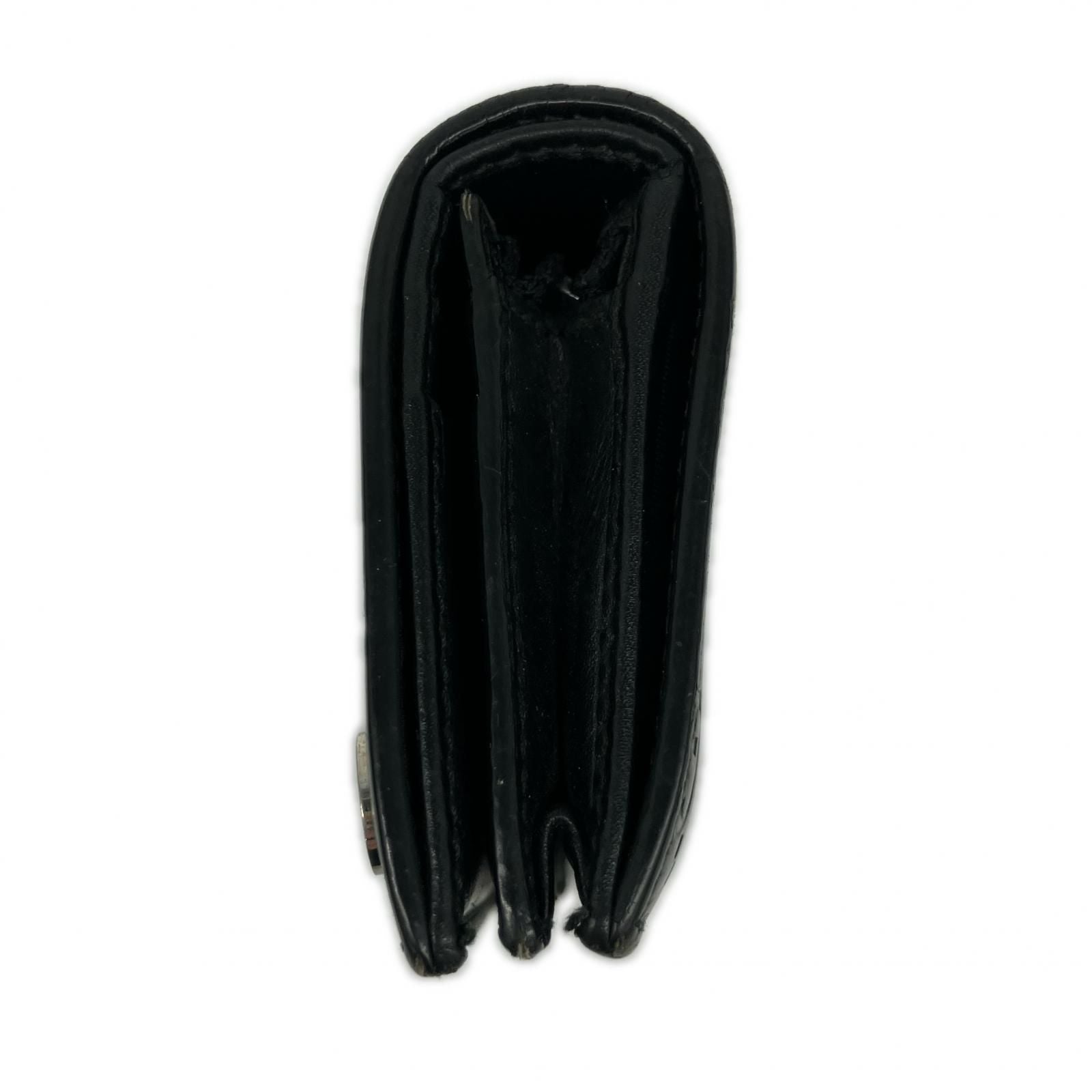 Gucci Bifold Wallet Guccissima GG Black — view 2