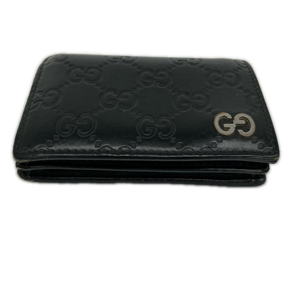 Gucci Bifold Wallet Guccissima GG Black — view 4
