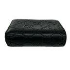 Gucci Bifold Wallet Guccissima GG Black — view 5