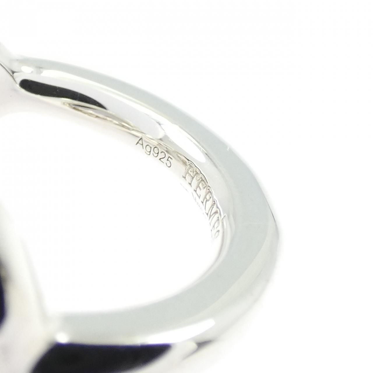 Hermes Croisette Ring Silver — view 4