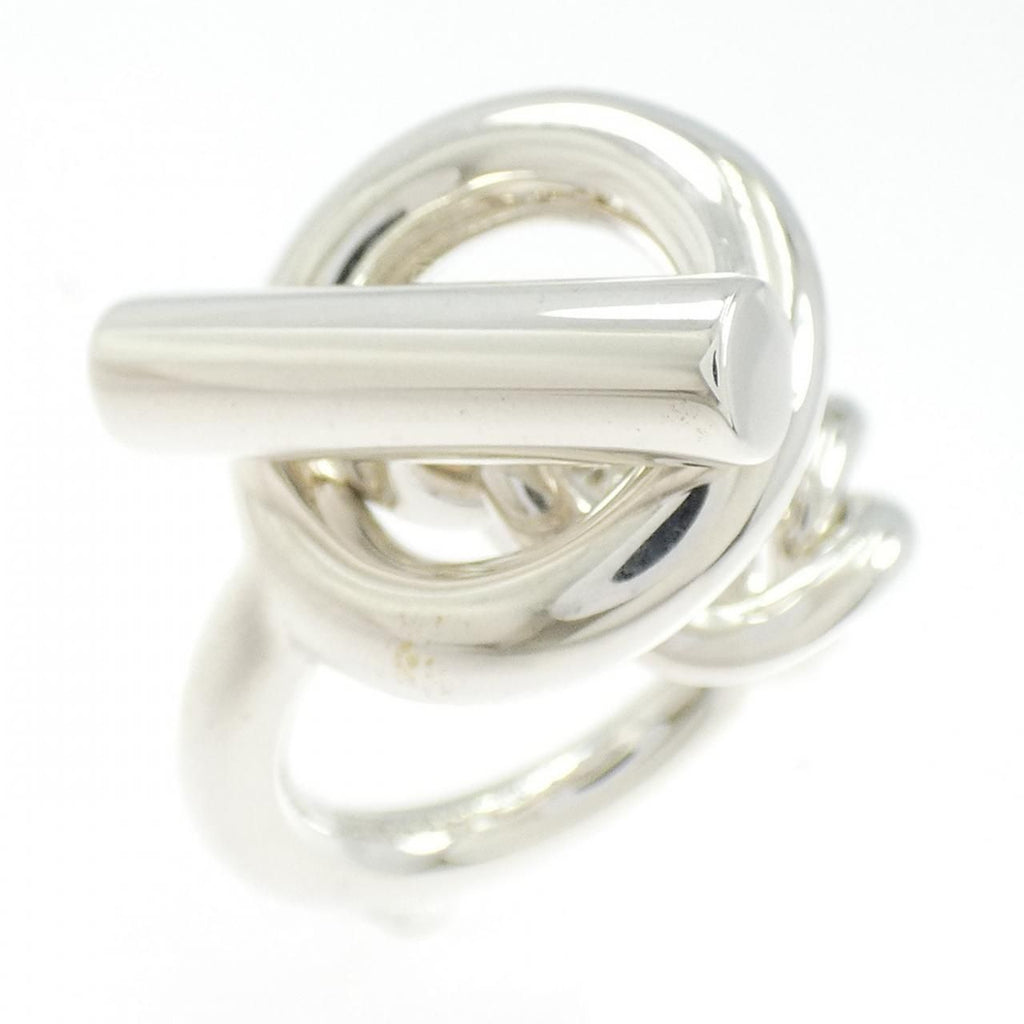 Hermes Croisette Ring Silver