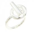 Hermes Echappee Ring Silver