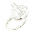 Hermes Echappee Ring Silver