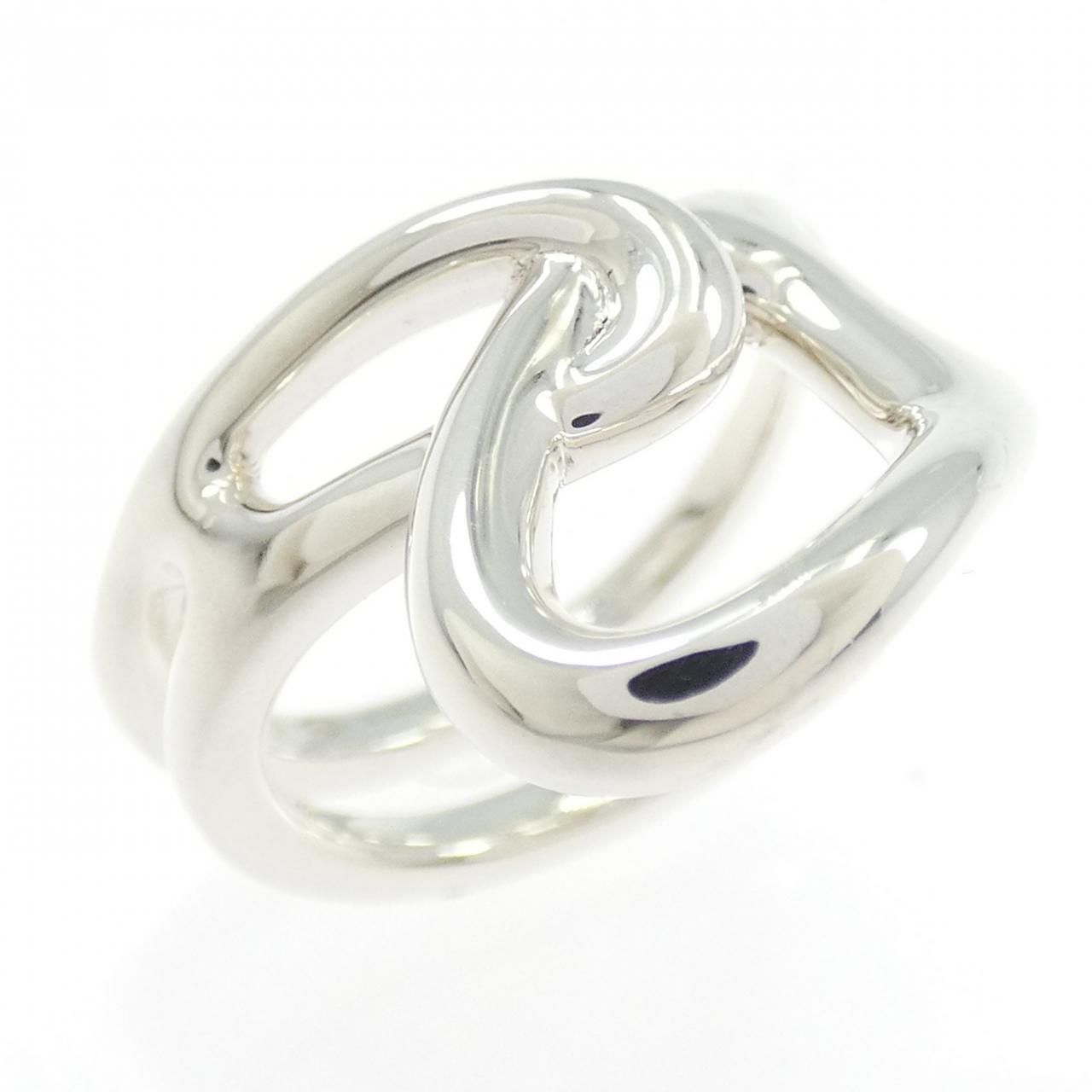 Hermes Chaine D'ancre Punk Ring