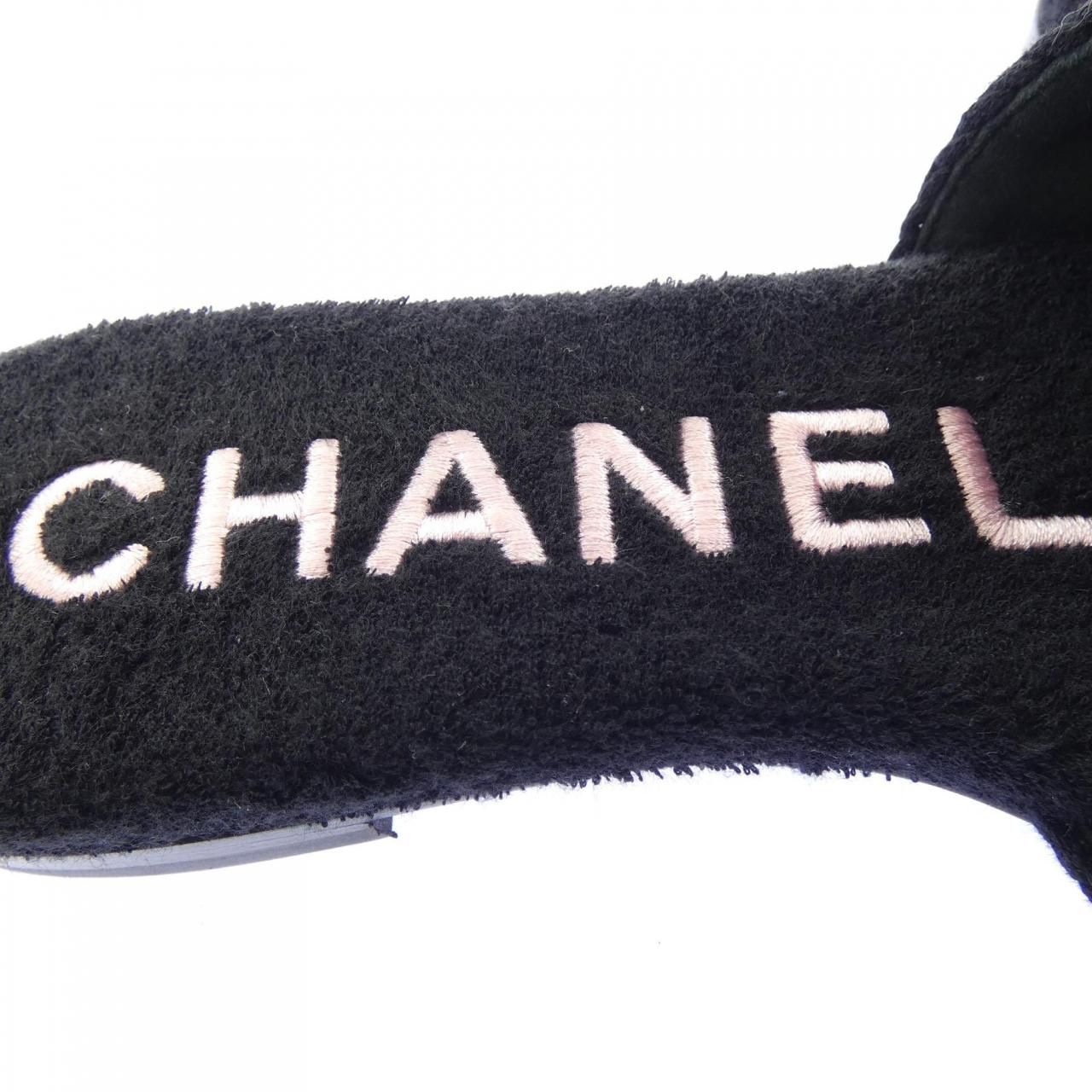 Chanel Sandals Black — view 6
