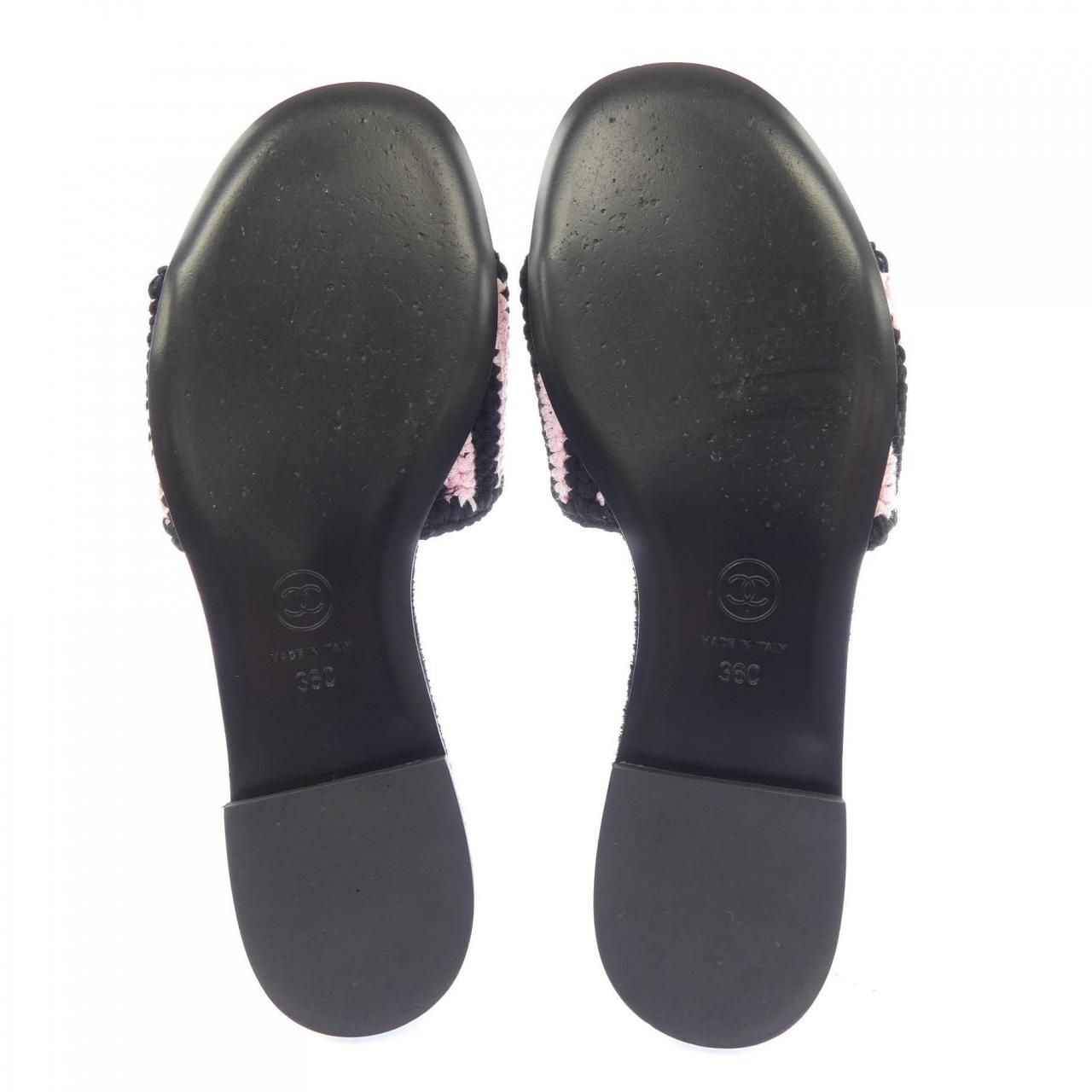 Chanel Sandals Black — view 4