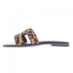 Hermes Oran Sandals Brown — view 2