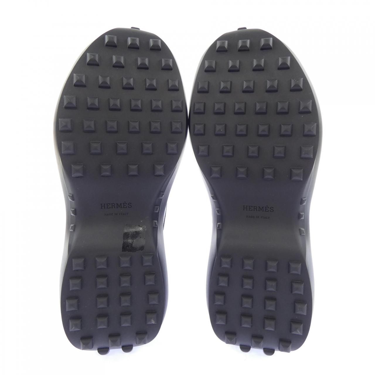 Hermes Loop Sneakers Black — view 4